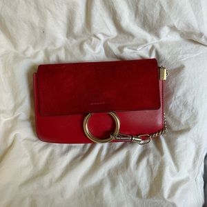 Chloe Faye bag pink small